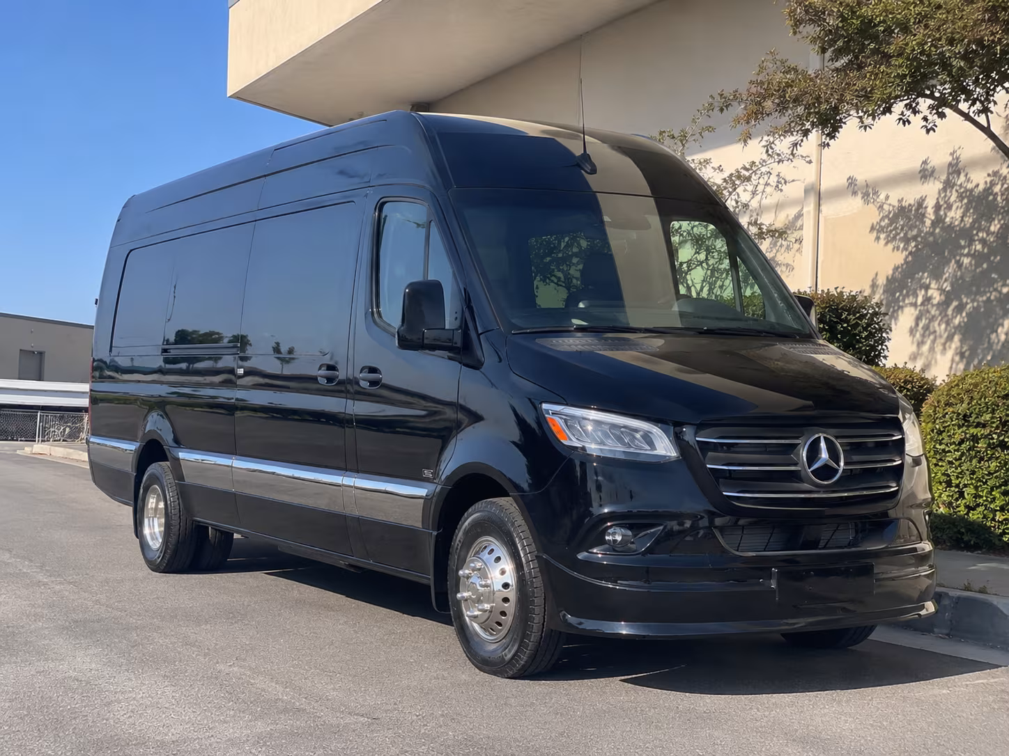 daily employee shuttle sprinter vans for recurring commuter routes in escondido