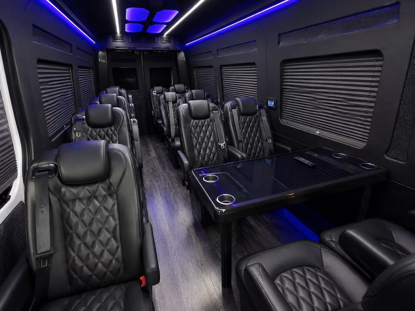 escondido 10 passenger sprinter van interior