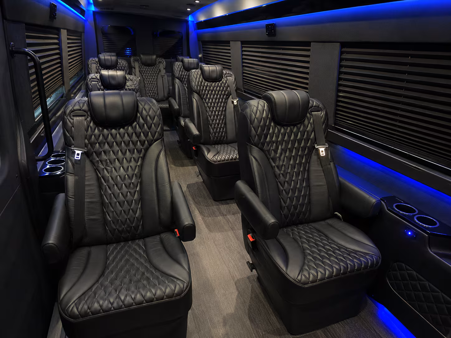 escondido 12 passenger sprinter van inside