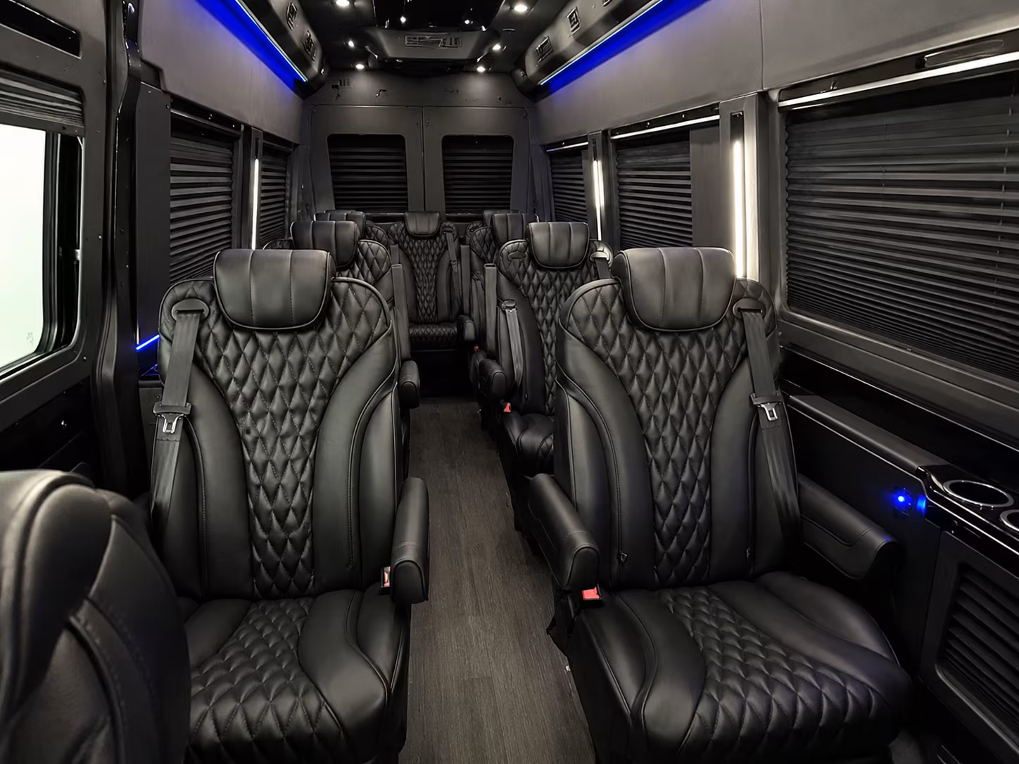 escondido 15 passenger sprinter van inside