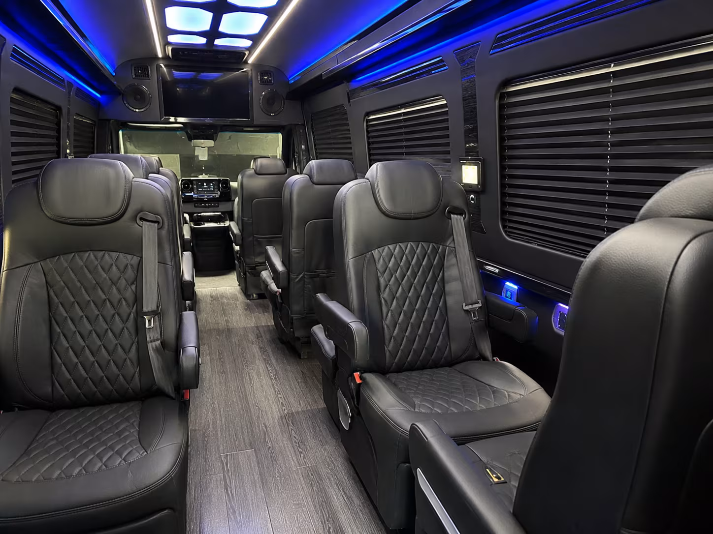 escondido 15 passenger sprinter van interior