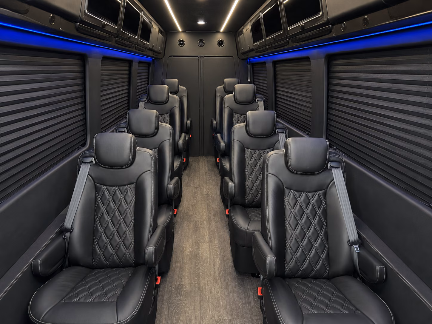 escondido 20 passenger sprinter van interior