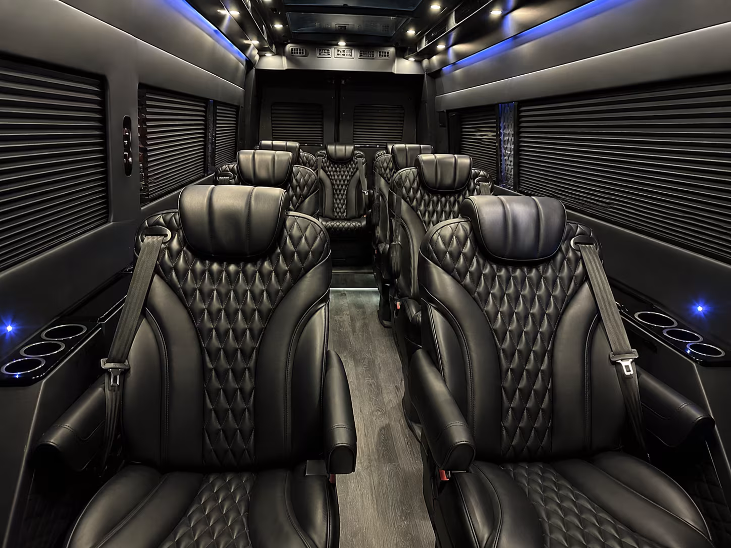 escondido 8 passenger sprinter van interior