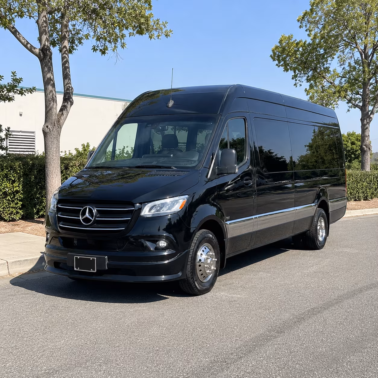 escondido prom sprinter rental