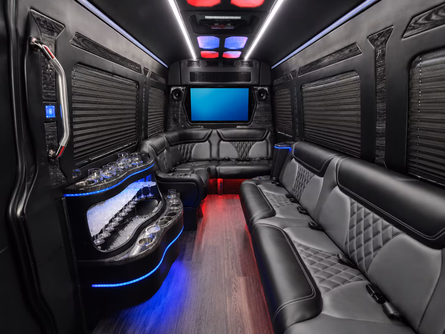 escondido sprinter limousine inside