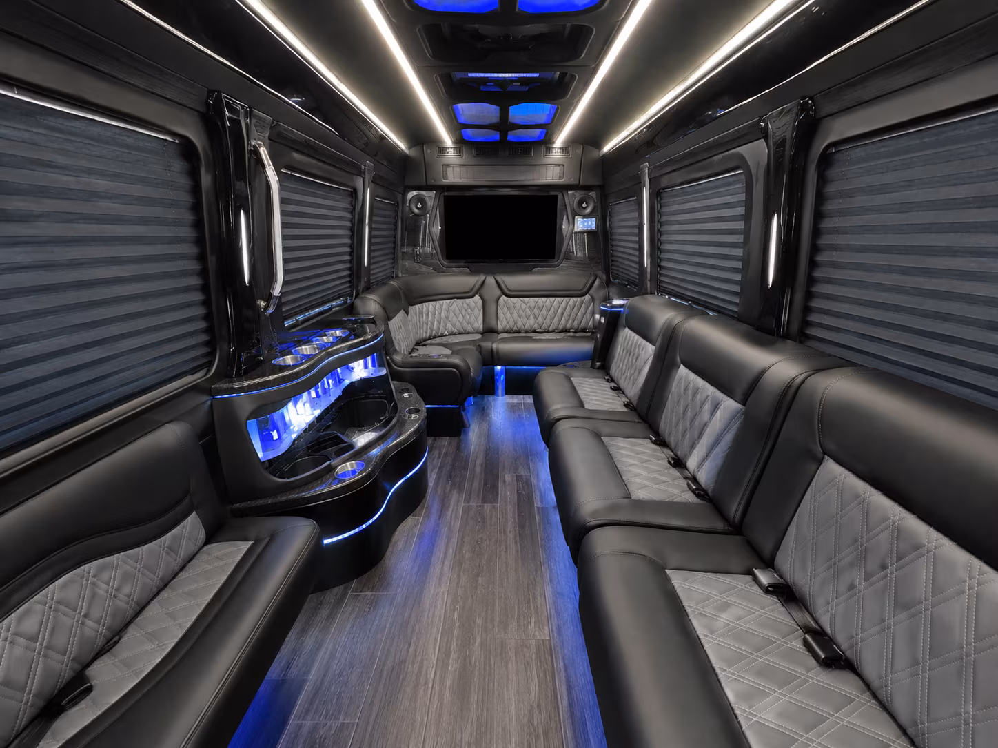 escondido sprinter limousine interior